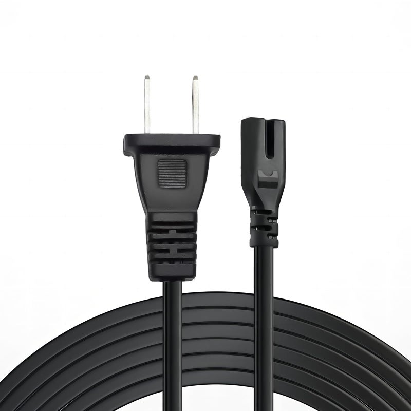 ANYQOO 6 Feet Power Adapter Extension Cord Wall Cord Cable for Microsoft Surface Pro X, Pro 9, Pro 8, Pro 7, Pro 6, Pro 5, Pro 4, Pro 3, Pro 2, Surface Dock,Surface RT Table PC, PS4/PS3/XBOX(Black) - Image 3